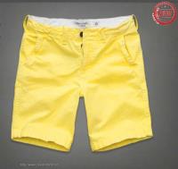 heren abercrombie and fitch casual shorts licht-geel Store Eindhoven 2fx48234